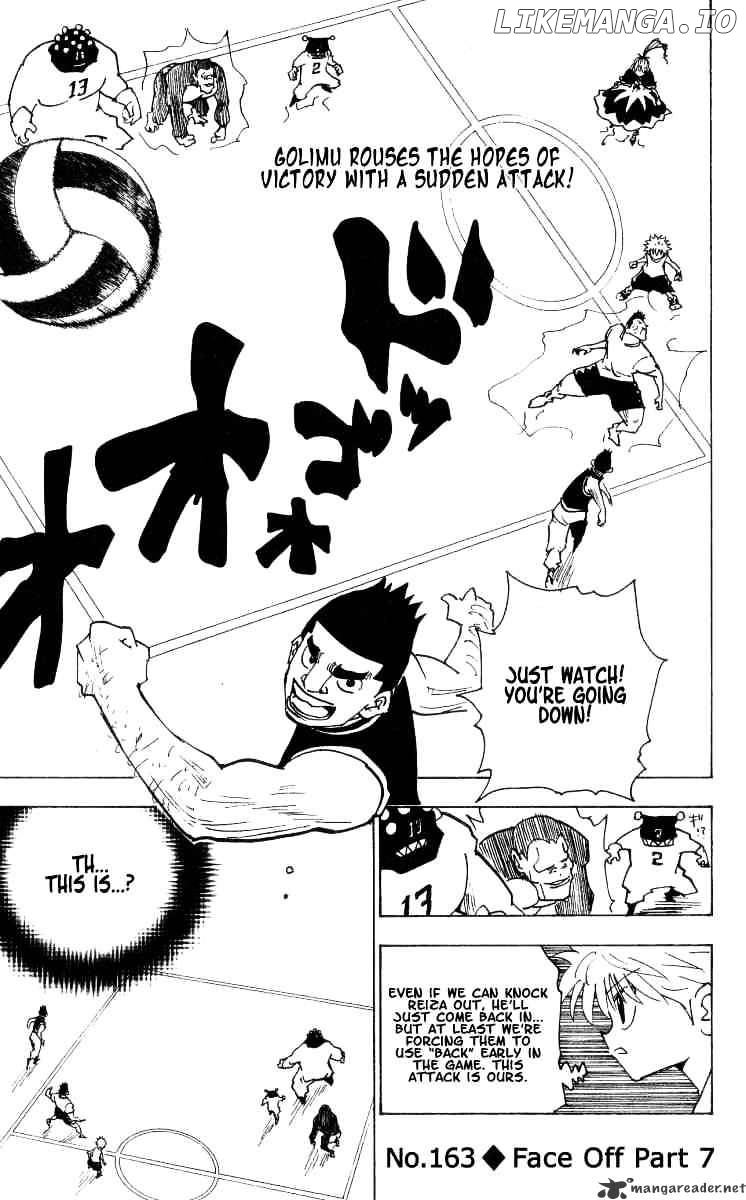 Hunter x Hunter, Chapter 164 image 01